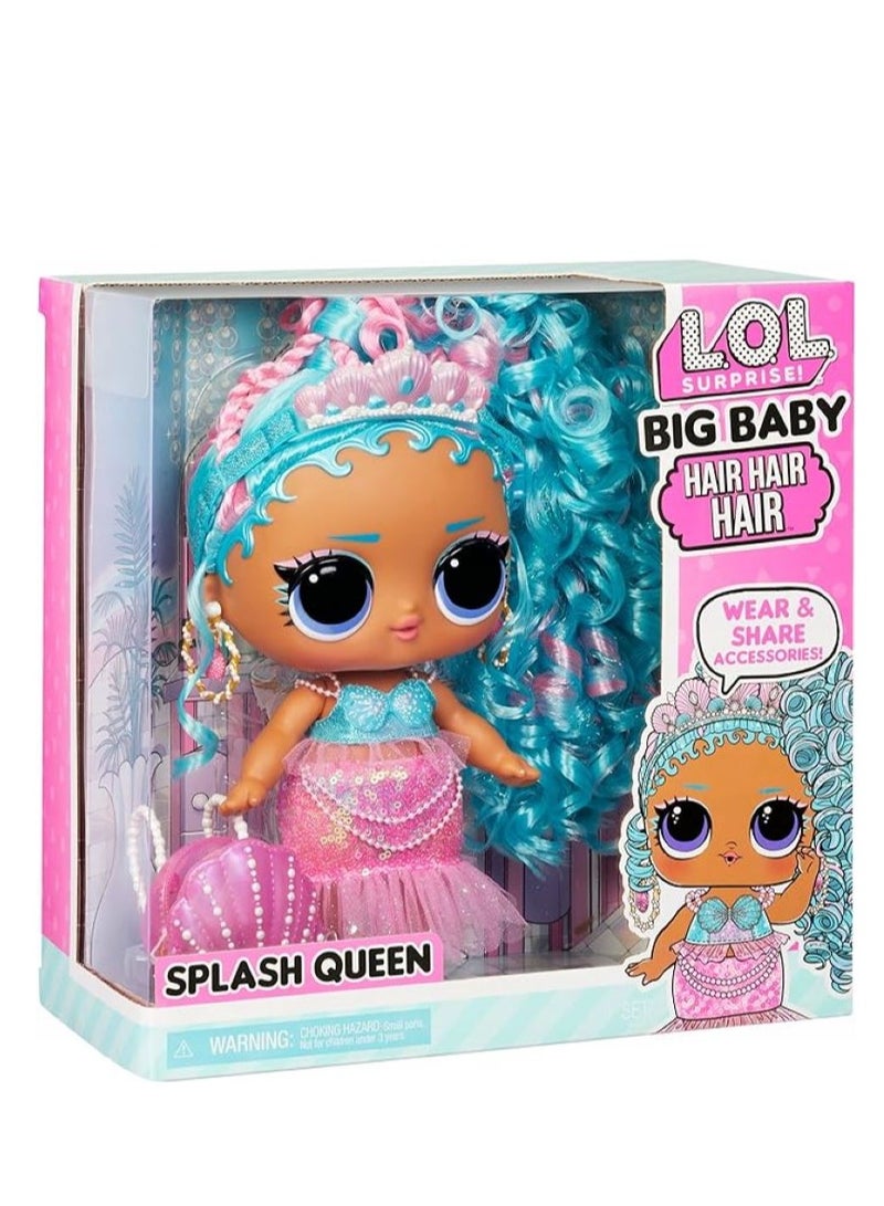 Big Baby Hair Hair Hair Doll Splash Queen