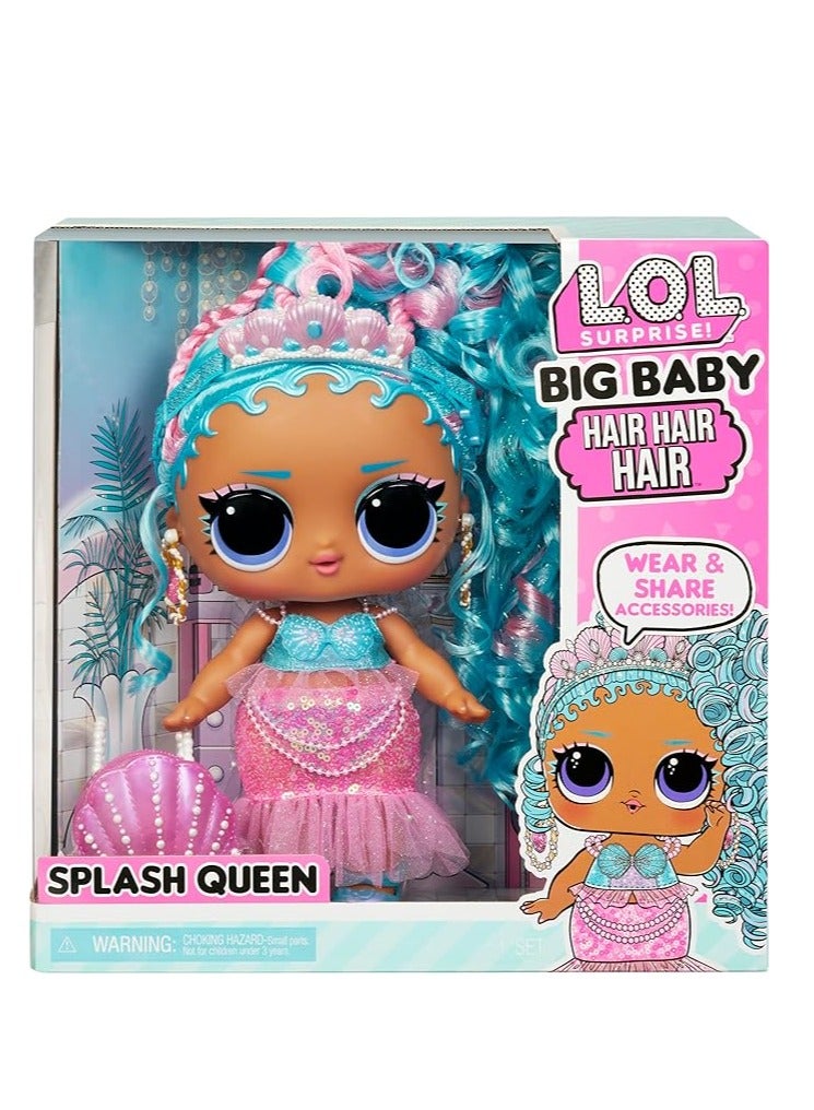 Big Baby Hair Hair Hair Doll Splash Queen