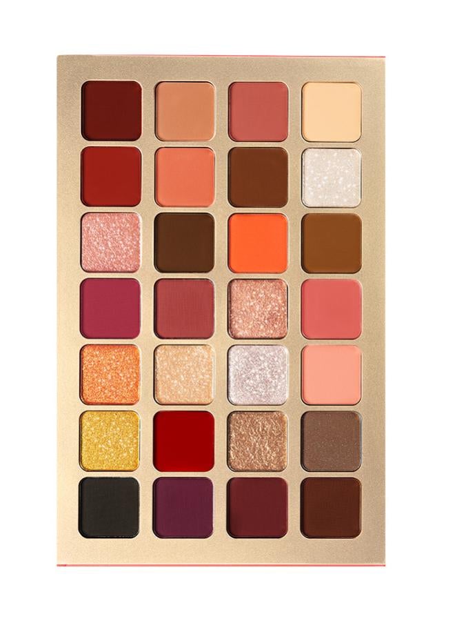 28 Color Intense Eyeshadow Palette Tuscany - 001 Multicolour