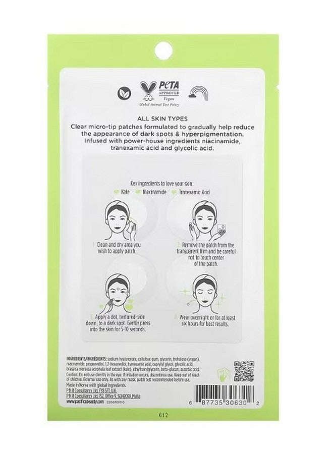Kale Dissolve Dark Spot Micropatches 4 Microneedling Patches