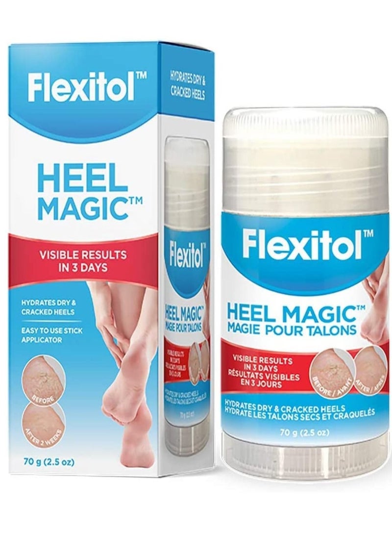 Heel Magic For Dry Skin or Rough Heels with Shea Butter  Vitamin E 2.5 Ounce
