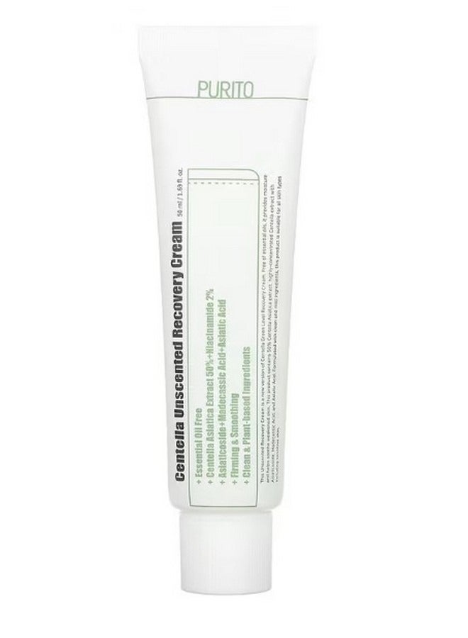 Centella Unscented Recovery Cream 1.69 fl oz 50 ml