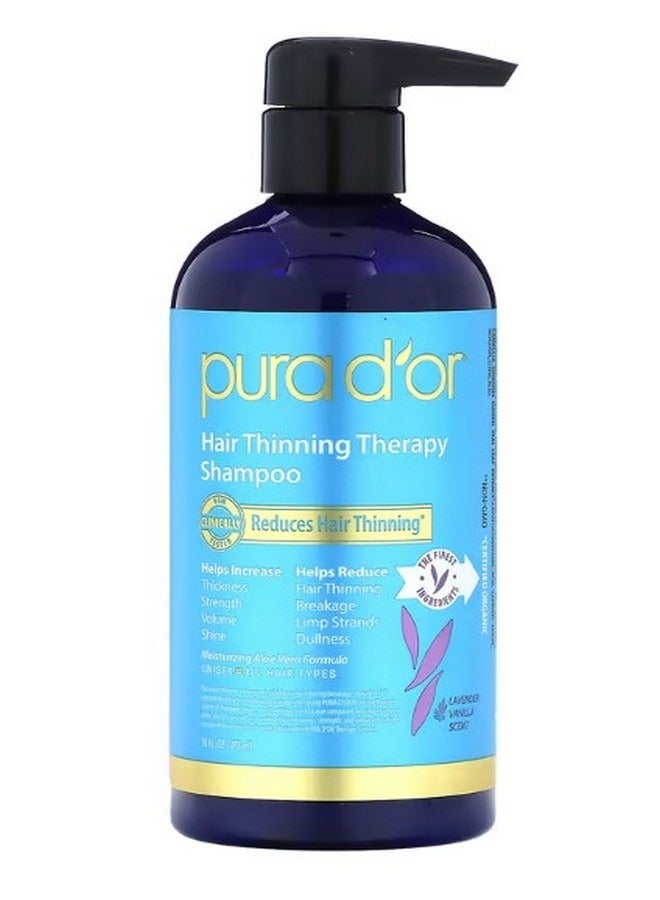 Hair Thinning Therapy Shampoo Lavender Vanilla 16 fl oz 473 ml