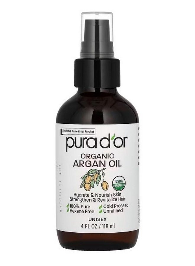 Organic Argan Oil 4 fl oz 118 ml