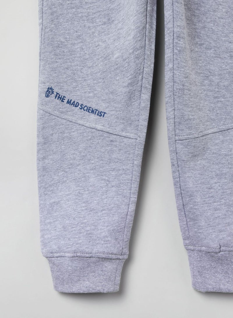 OVS Plush Joggers With Drawstring