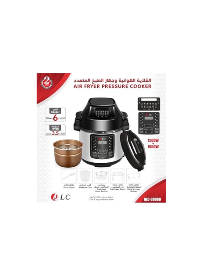 DLC 39900, DLC 3.5L Air Fryer and 6L Pressure Cooker