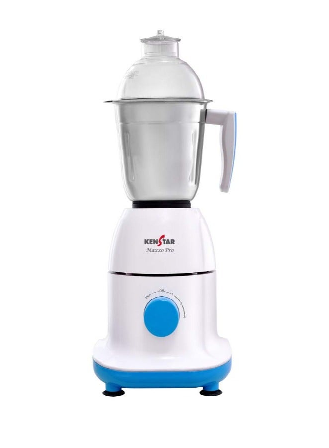 Kenstar Mixer Grinder, 750W, 1 Jar (Blue White)