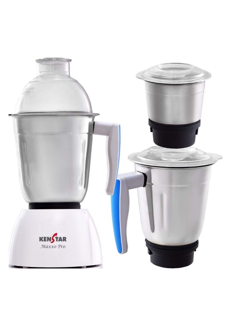 Kenstar Mixer Grinder, 750W, 1 Jar (Blue White)