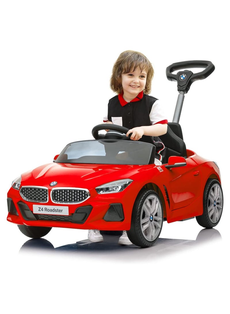 Bmw z4 Kids Roadster Rideon Pusher car Red
