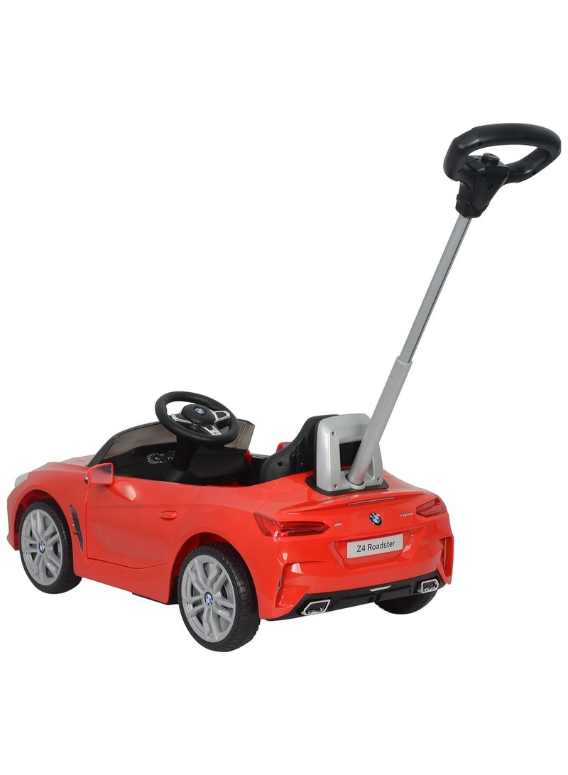 Bmw z4 Kids Roadster Rideon Pusher car Red