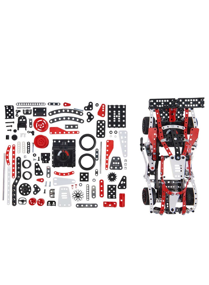 27-in-1 Motorized Supercar STEM Activity Building Kit With 6V Electrical Motor