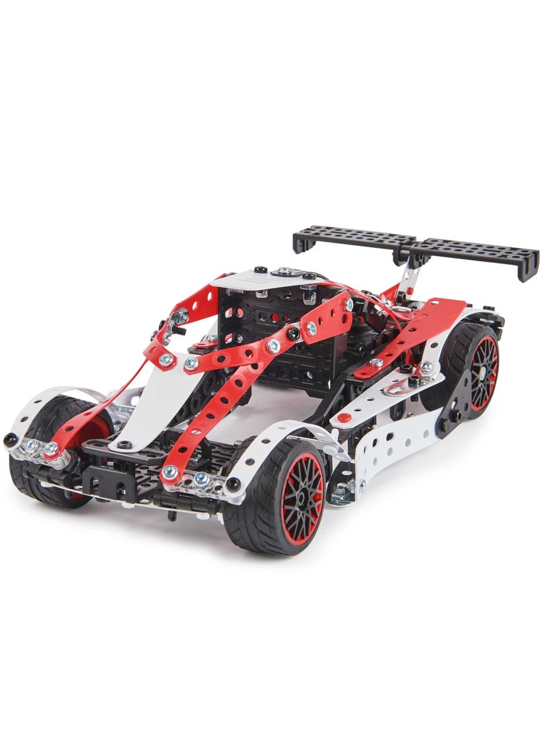 27-in-1 Motorized Supercar STEM Activity Building Kit With 6V Electrical Motor