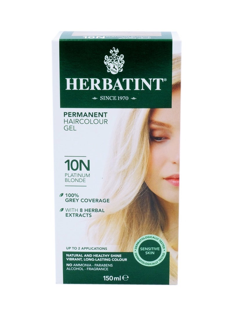 Hair Color 10N Plantinum Blonde