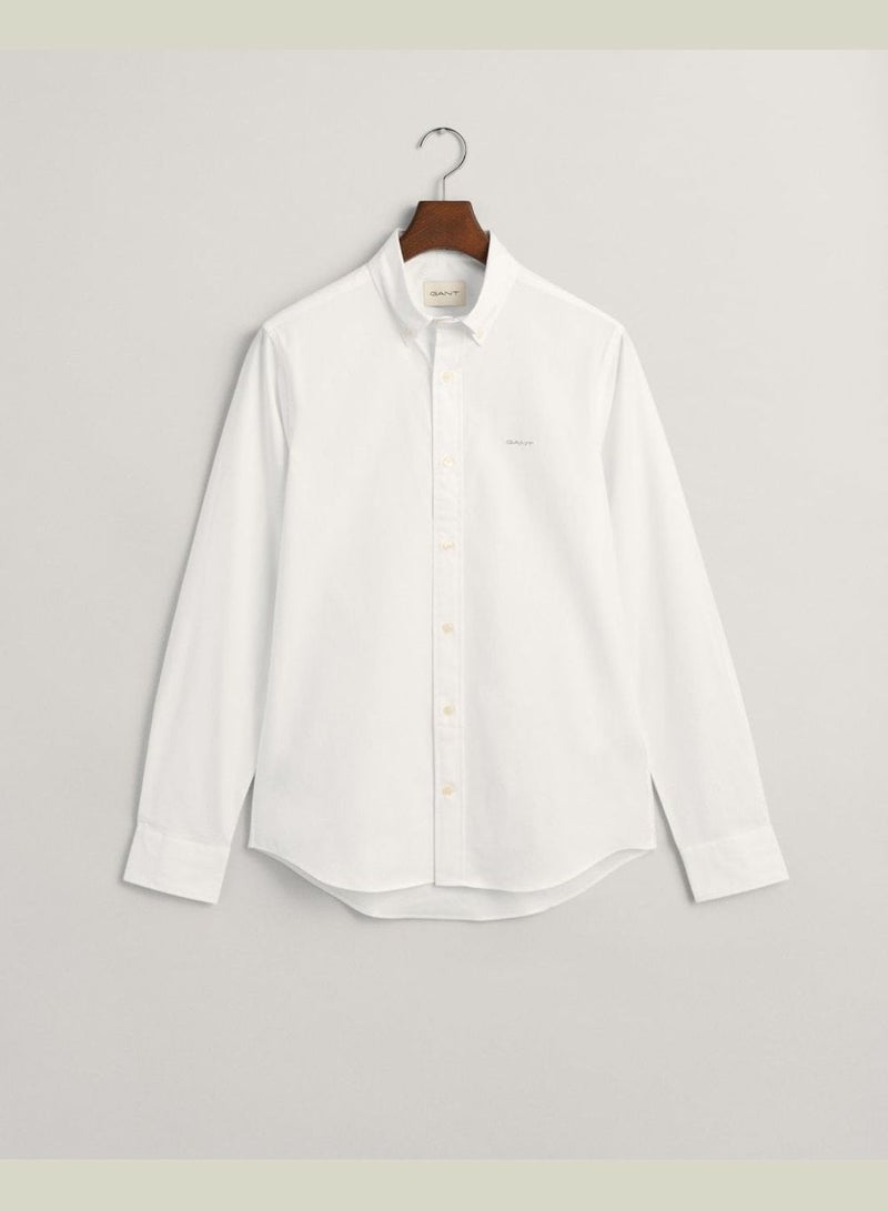 Slim Fit Pinpoint Oxford Shirt