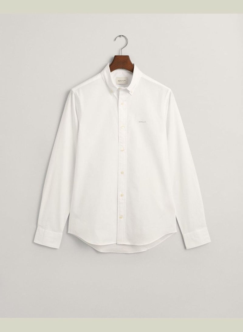 Slim Fit Pinpoint Oxford Shirt