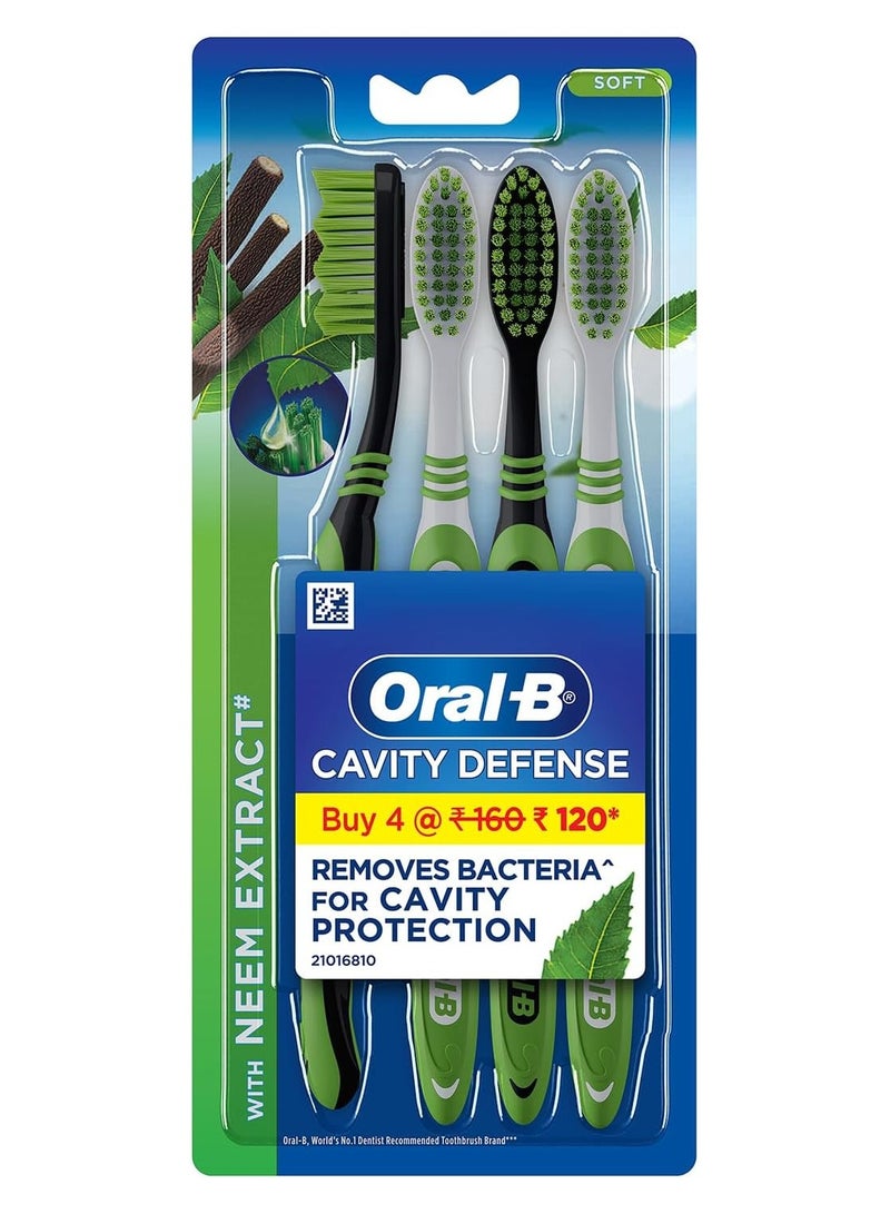Oral- B 1.2.3 Soft Toothbrush with Neem Extract