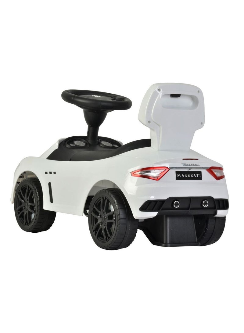 Maserati Pusher Car Rideon car - White