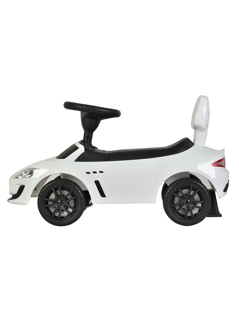 Maserati Pusher Car Rideon car - White