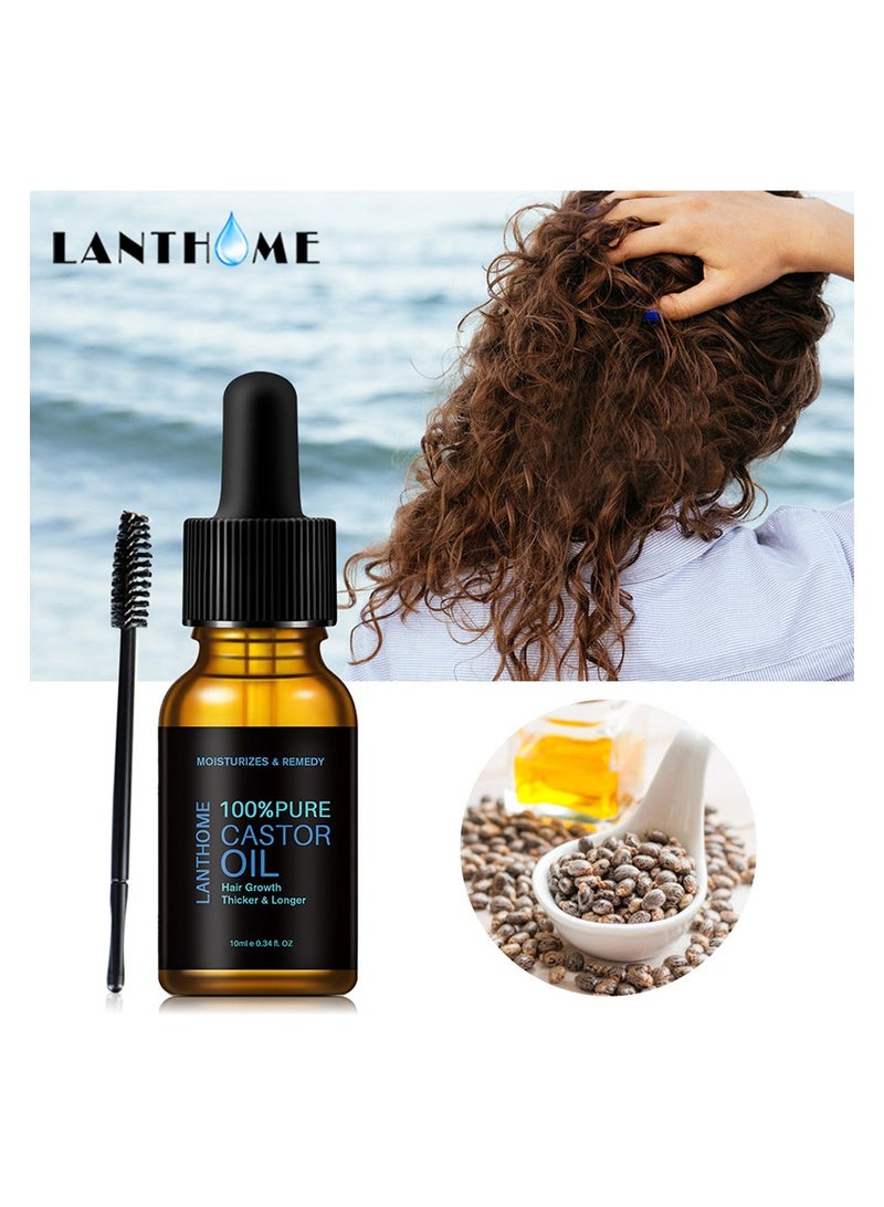Lanthome castor oil castor oil mascara conditioner gentle moisturizing 10ml
