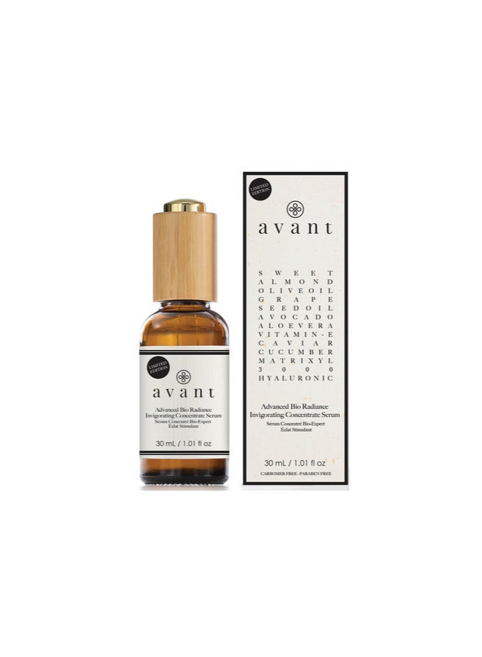 Avant Skincare Limited Edition Advanced Bio Radiance Invigorating Concentrate Serum 30ml
