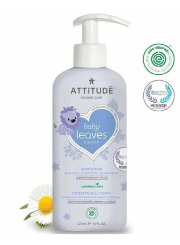 Baby Leaves Science Natural Body Lotion Almond Milk 473 ML