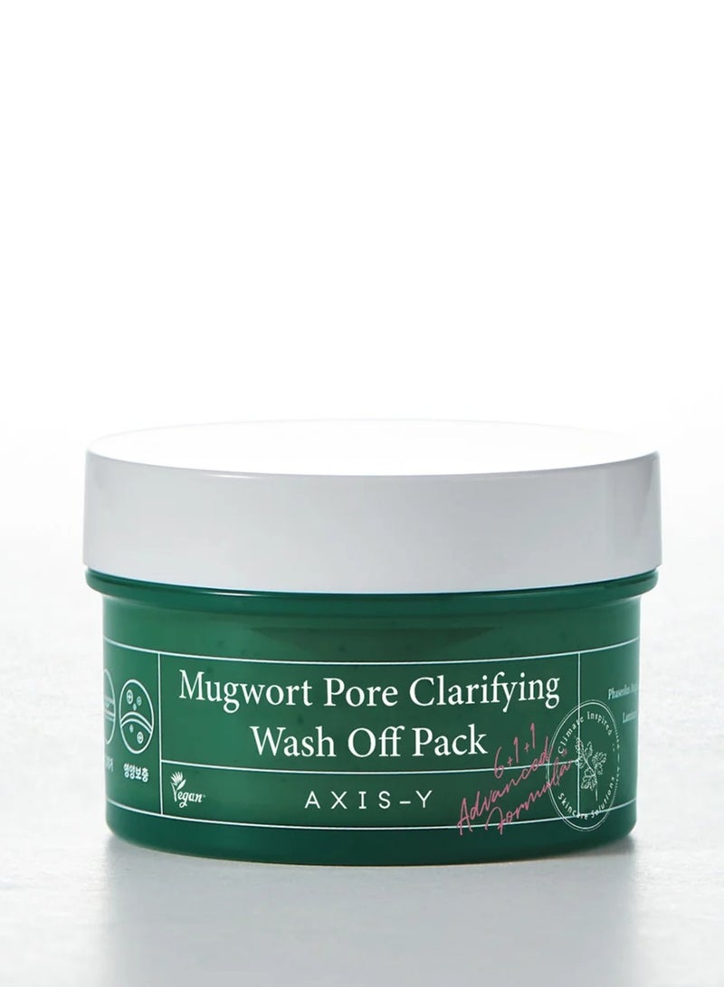 Mugwort Pore Clarifying Wash Off Pack Mask
