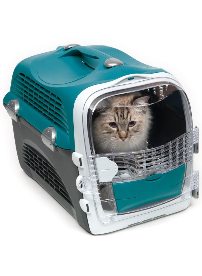 Cabrio Cat Carrier System Turquoise