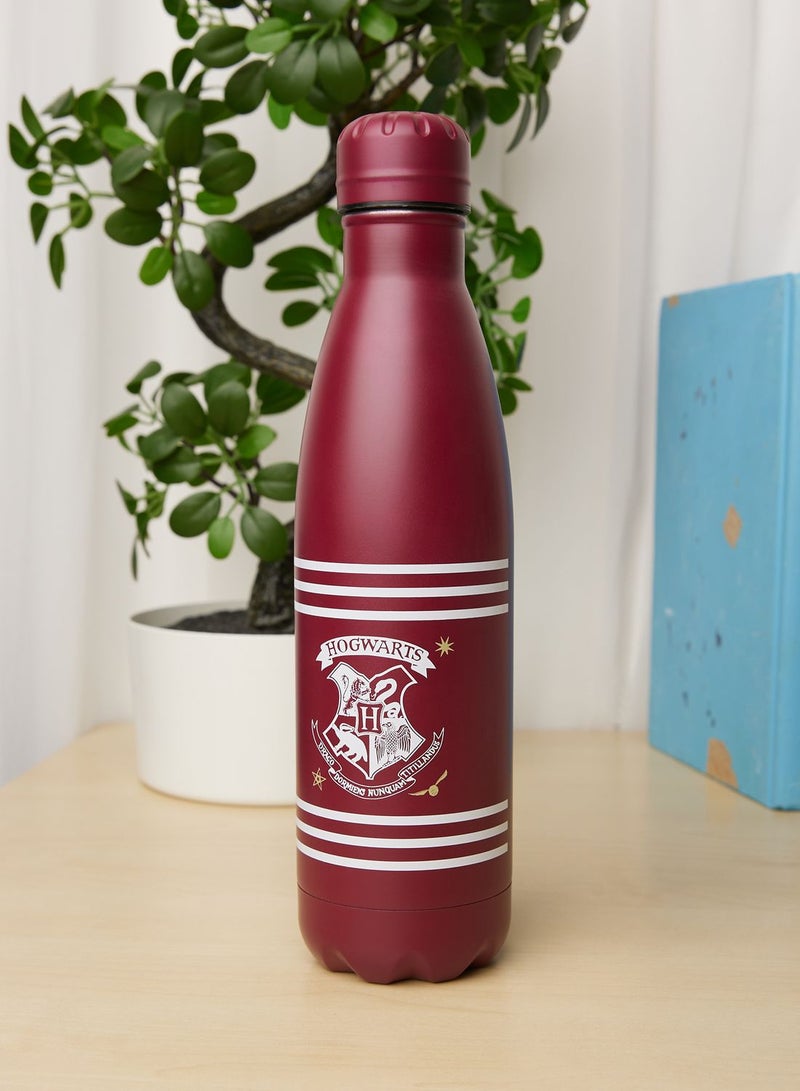 Harry Potter Crest & Stripes (Metal Drinks Bottle)