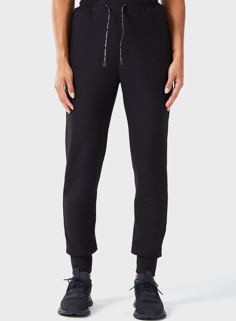 Luxe Ribbed Sweatpants