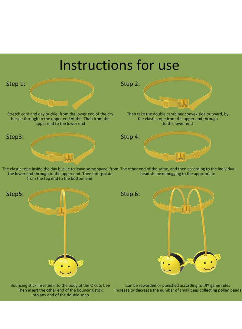 Child Clumsy Little Bumblebee Board Game Bees Eating Beans Puzzle Fishing Toys