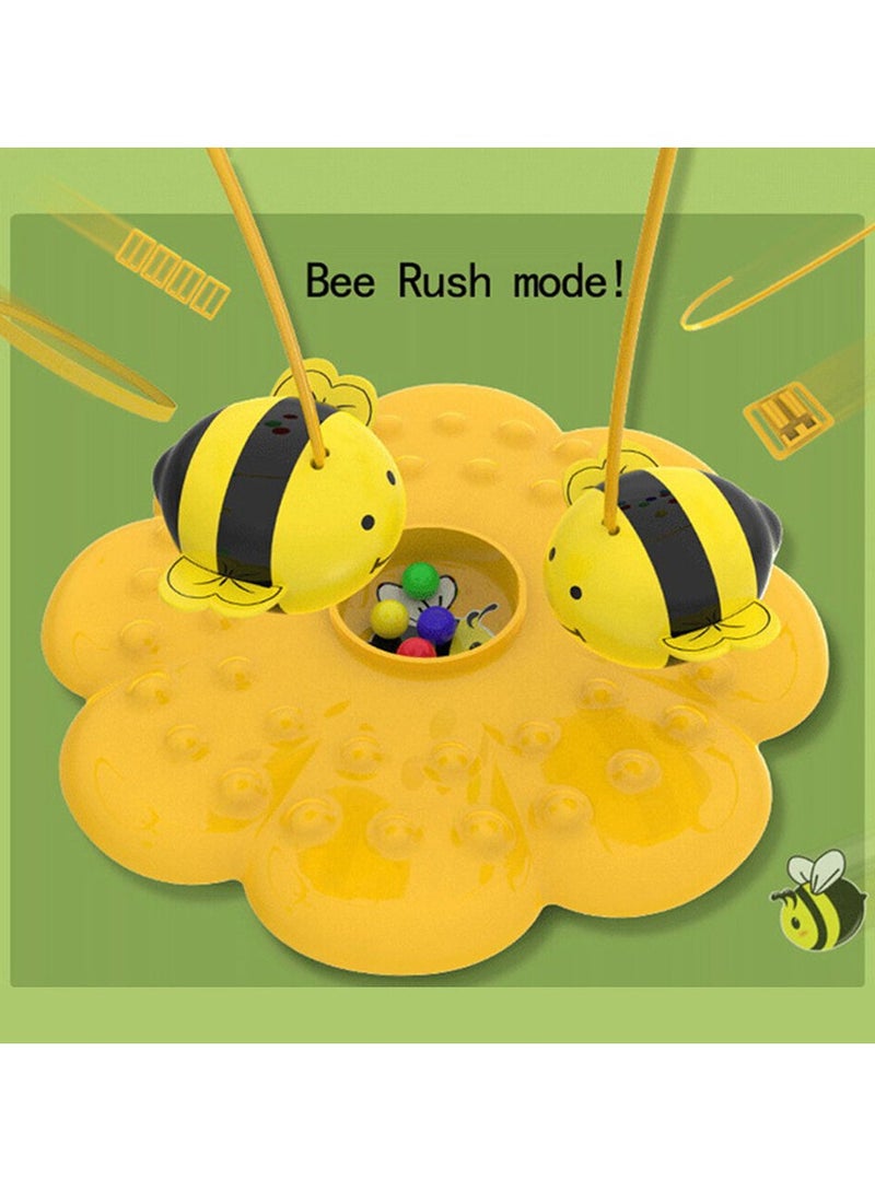 Child Clumsy Little Bumblebee Board Game Bees Eating Beans Puzzle Fishing Toys