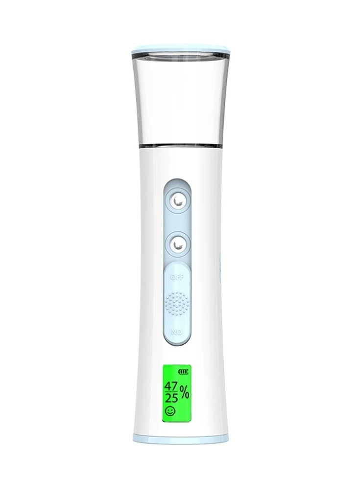 Handheld Nano Mist Sprayer Beauty Instrument Mini Moisturizing Humidifier Skin Care LED Display Portable Facial Steamer Nebulizer