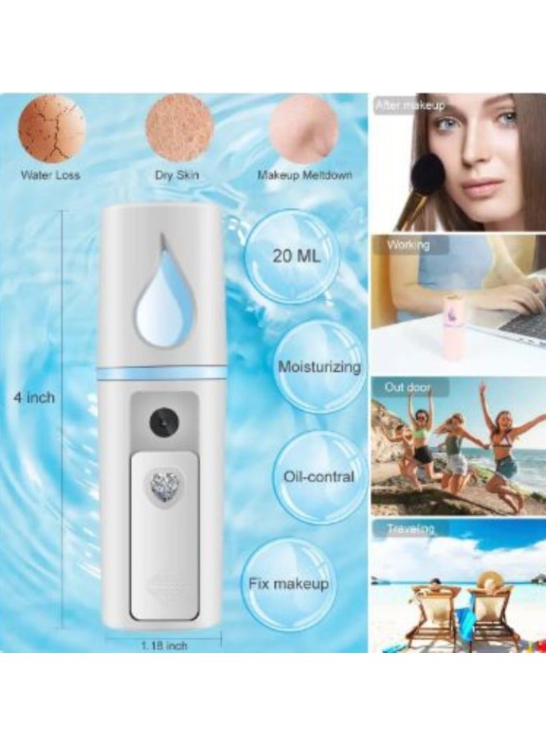 Nano Facial Steamer, Facial Sprayer, Face Sprayer, USB Rechargeable Sprayer