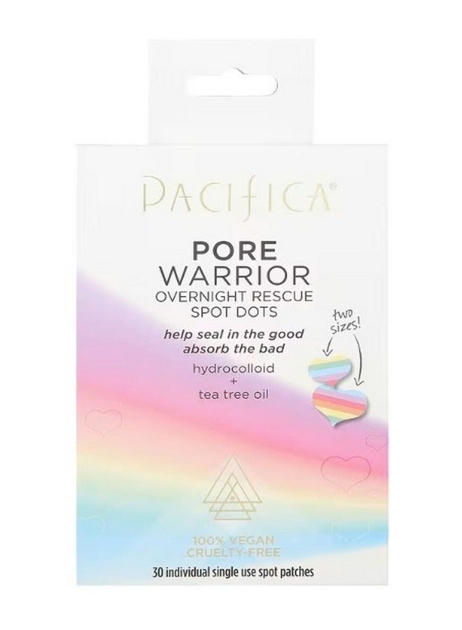 Pore Warrior Overnight Rescue Spot Dots 30 Individual Patches