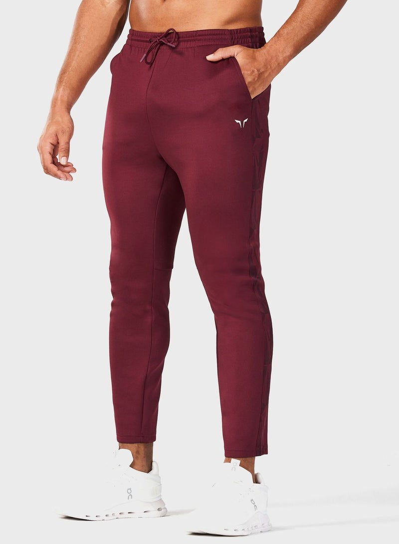 Side Panel Tapered Track Pant