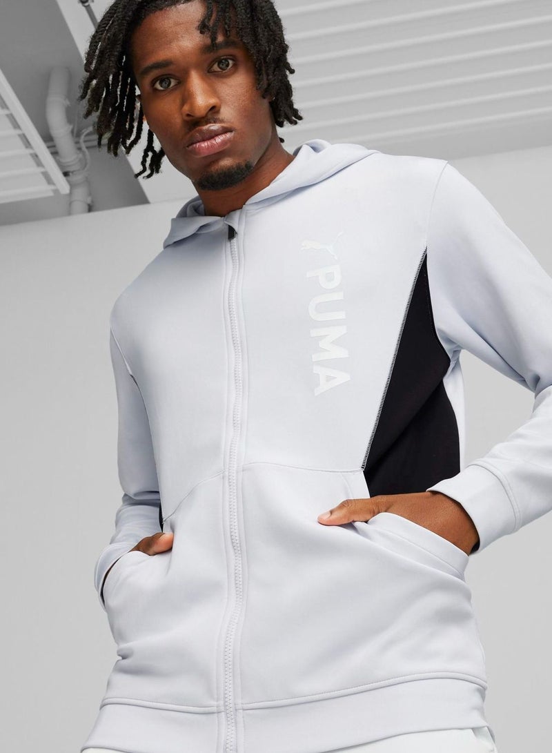 Double Fit Knit Hoodie