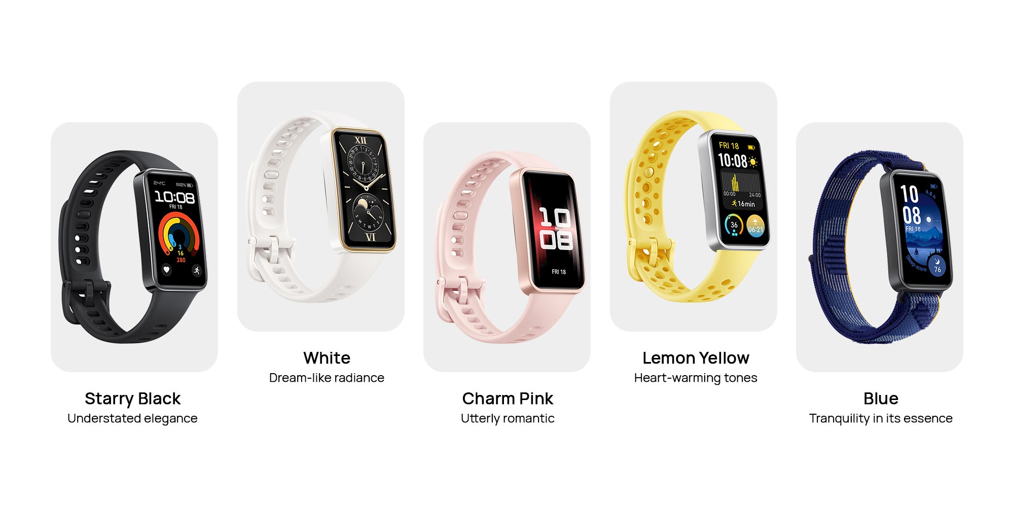 Band 9 Smart Watch, Ultra-Thin Design And Comfortable Wearing, Scientific Sleep Analysis, Durable Battery Life, IOS And Android Lemon Yellow