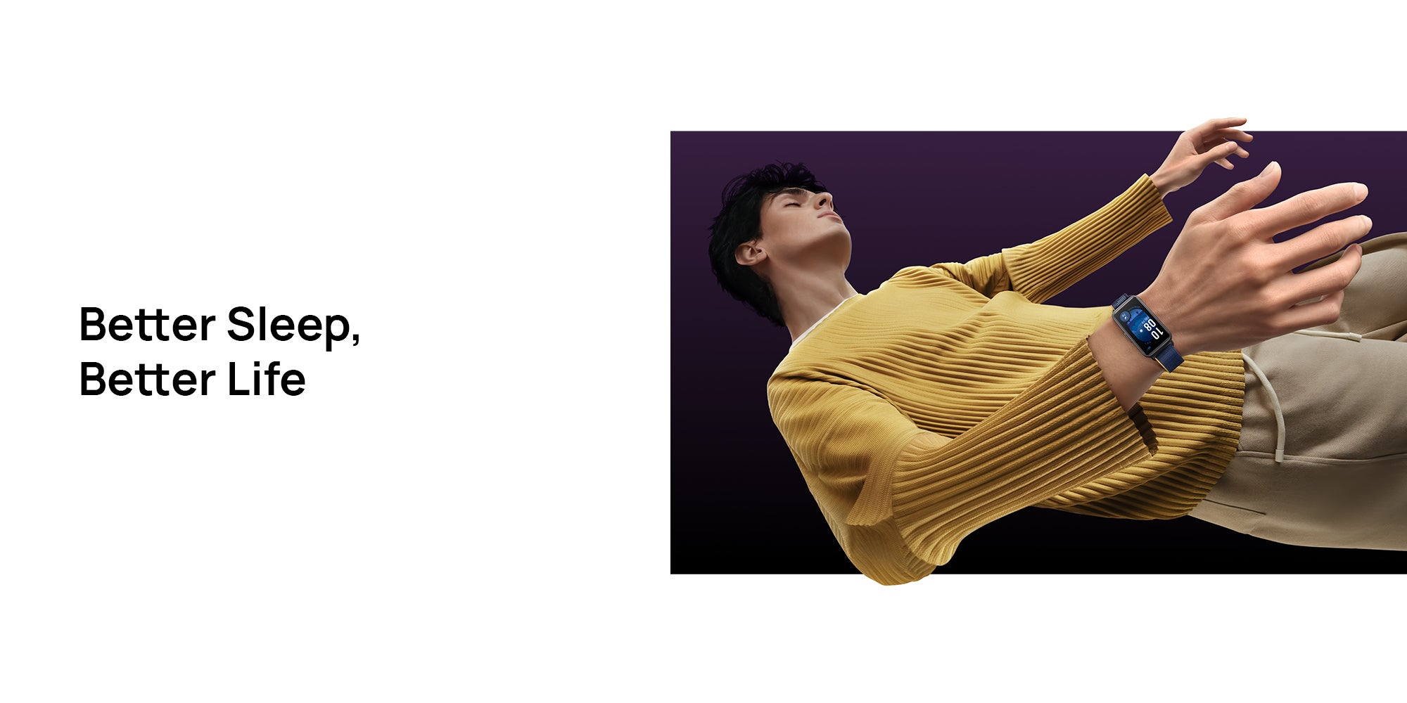 Band 9 Smart Watch, Ultra-Thin Design And Comfortable Wearing, Scientific Sleep Analysis, Durable Battery Life, IOS And Android Lemon Yellow