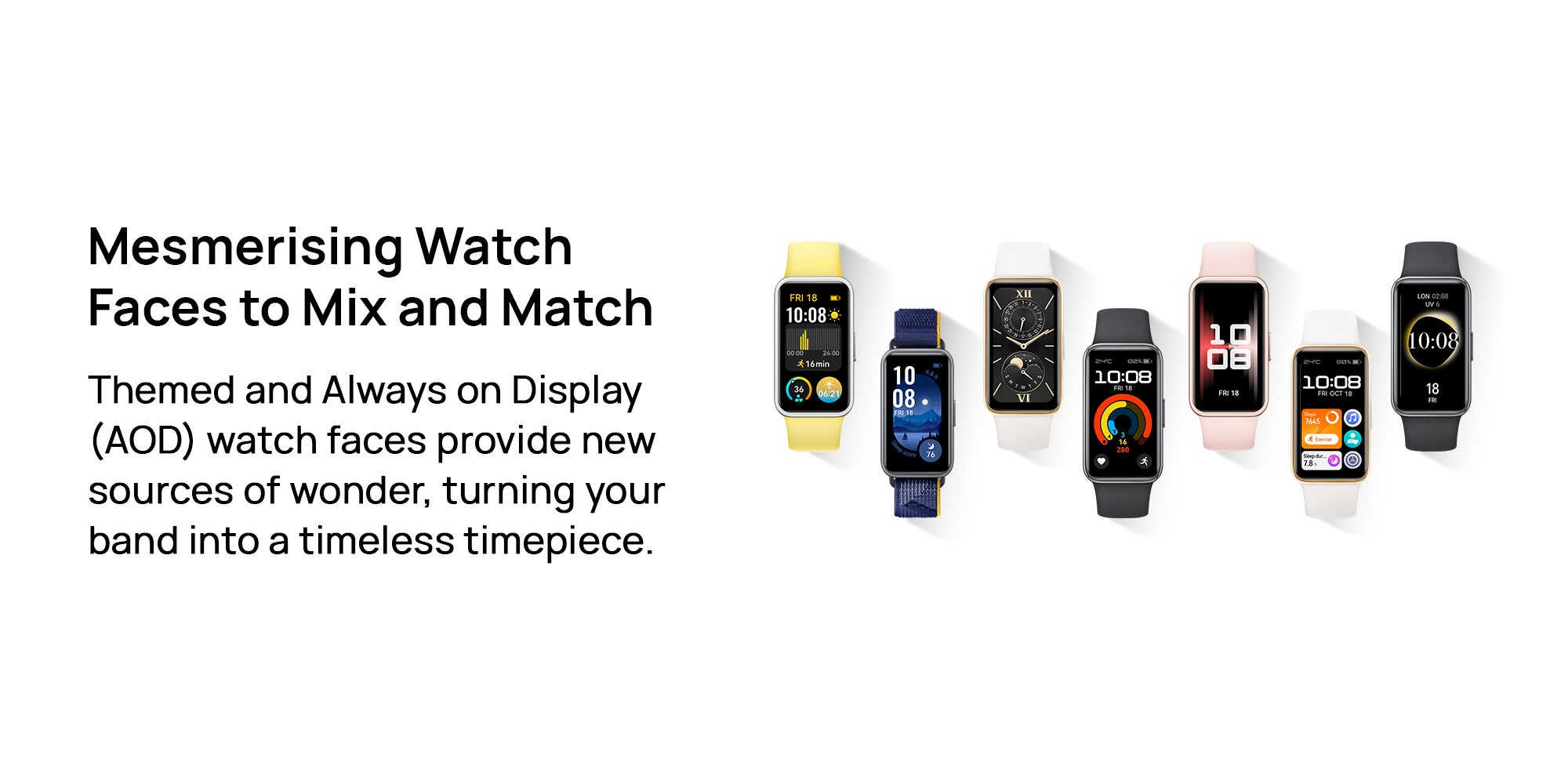 Band 9 Smart Watch, Ultra-Thin Design And Comfortable Wearing, Scientific Sleep Analysis, Durable Battery Life, IOS And Android White