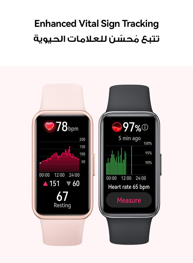 Band 9 Smart Watch, Ultra-Thin Design And Comfortable Wearing, Scientific Sleep Analysis, Durable Battery Life, IOS And Android Charm Pink
