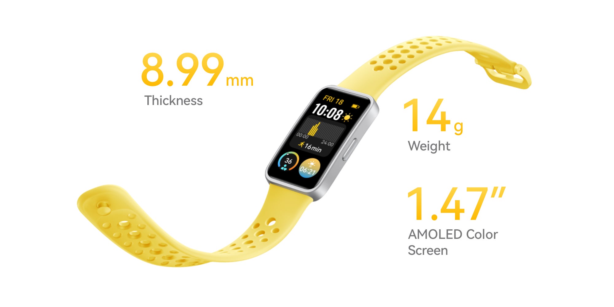 Band 9 Smart Watch, Ultra-Thin Design And Comfortable Wearing, Scientific Sleep Analysis, Durable Battery Life, IOS And Android Charm Pink