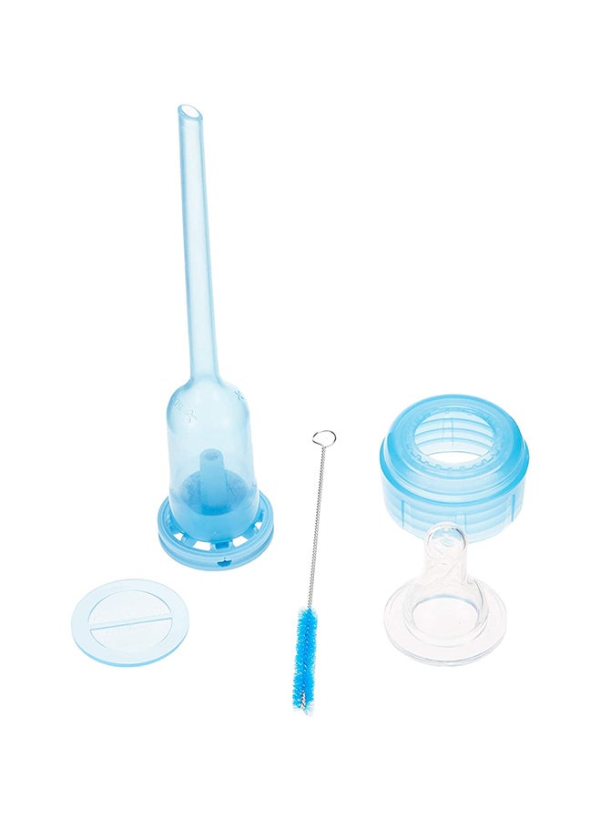 8 Oz/250 Ml Anti-Colic Pp Narrow Options+ Bottle - Blue, 2-Pack