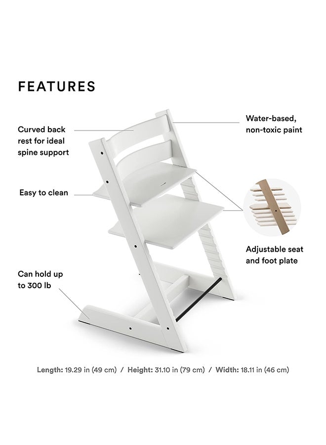 Tripp Trapp Chair Plus Babyset - White