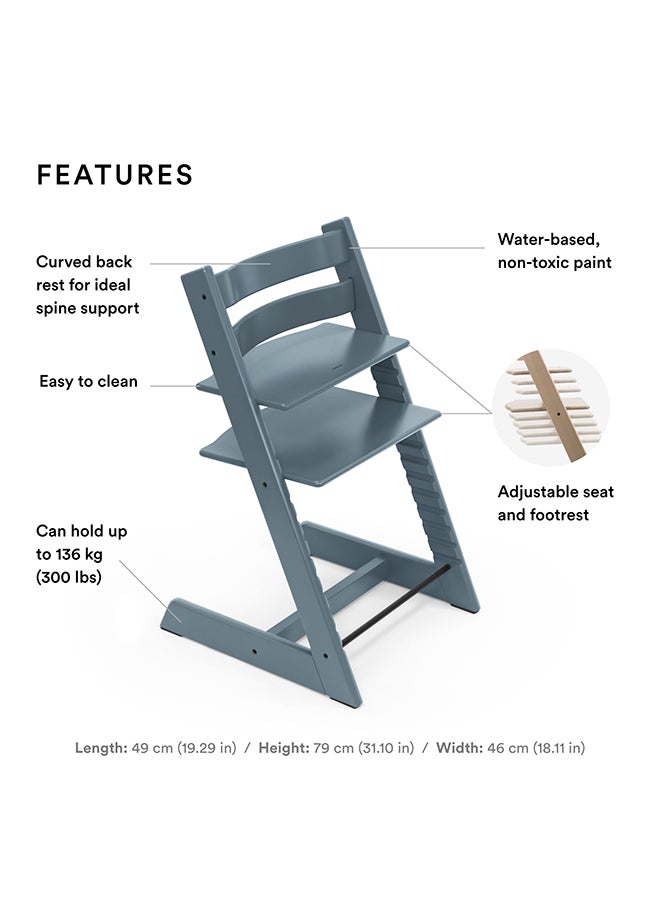 Tripp Trapp Chair Plus Babyset - Fjord Blue