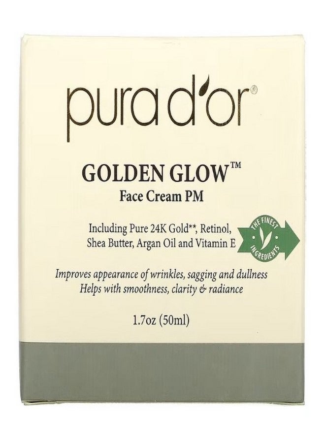 Golden Glow Face Cream PM 1.7 oz 50 ml