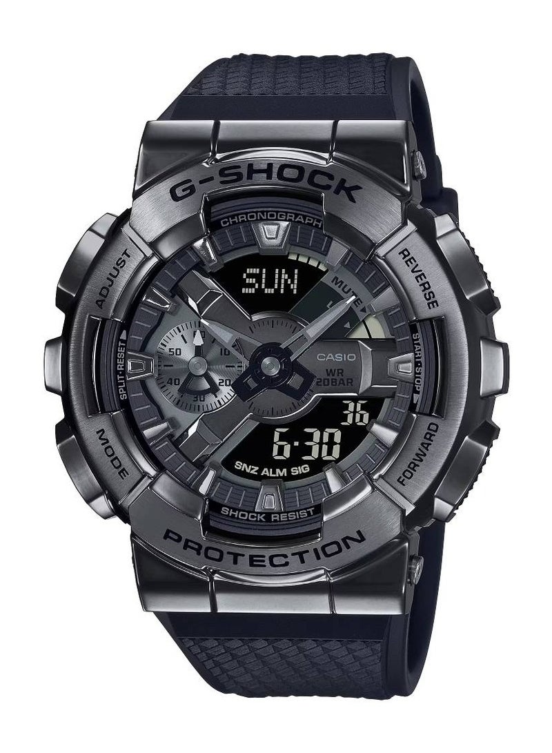 G-Shock Analog-Digital Rubber Strap Watch GM-110BB-1ADR