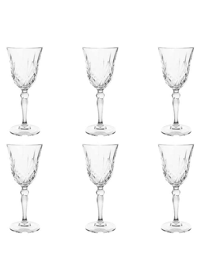 Melodia White Wine Glass, Clear - Set of 6