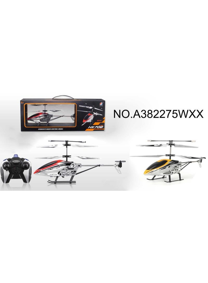 HX-708 remote control flying helicoper with unbrekeable blades chargeable remote control helicopter