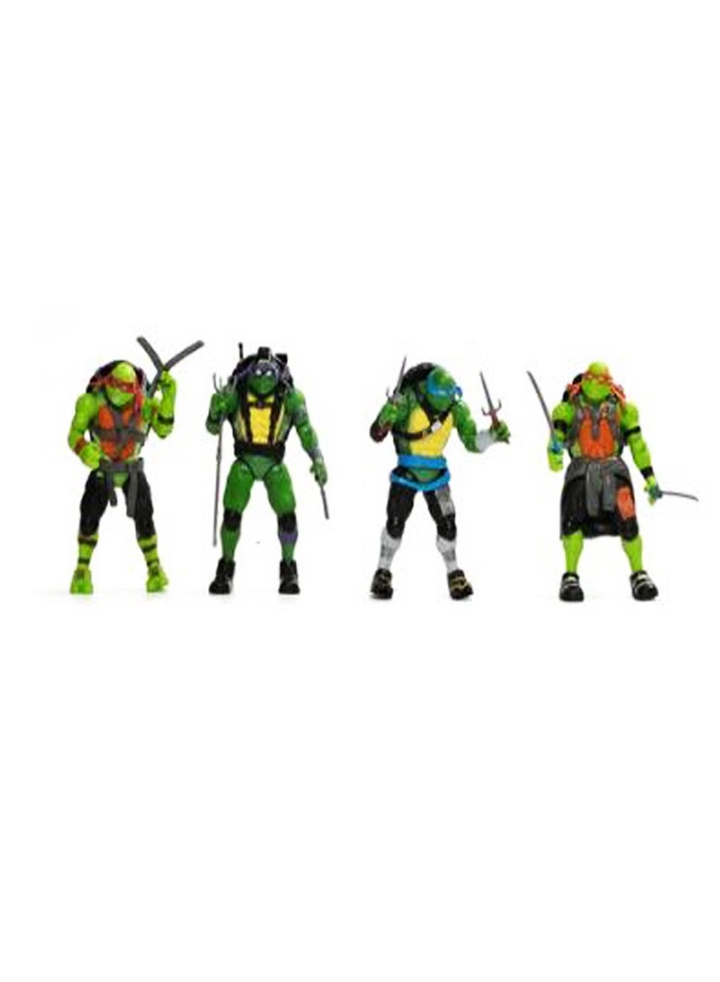 Ninja Turtles Character Toy For Kids Set of 12Pcs Multicolor