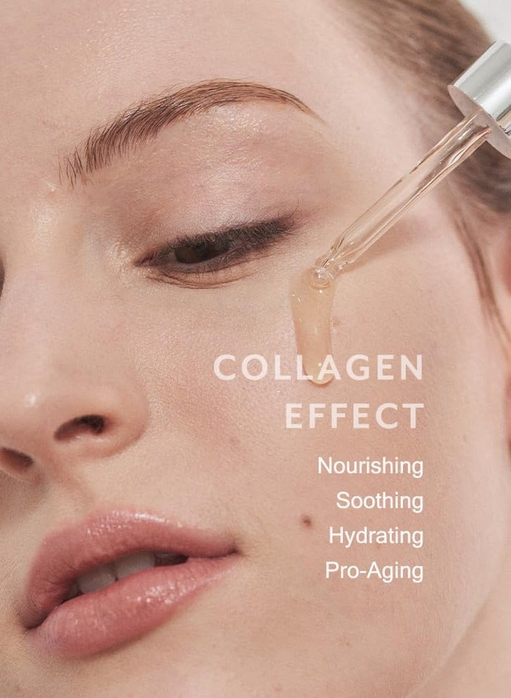 MIZON Collagen 100 Collagen Serum Original Skin Energy Facial Care Improve Skin Texture Moisturizing Boost Skin Elasticity For Face Wrinkles (30ml, 1.01 fl oz)